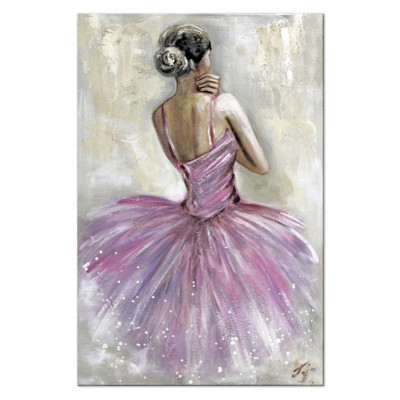 Obraz ręcznie malowany baletnica G104162