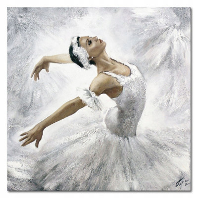 Obraz olejny ręcznie malowany baletnica 104616
