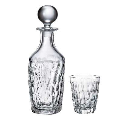 BOHEMIA Marble ZESTAW DO WHISKY 1+6