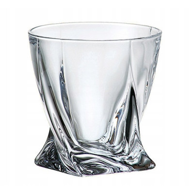 BOHEMIA QUADRO komplet 6 szklanek 340 ml BOHEMIA QUADRO komplet 6 szklanek 340 ml