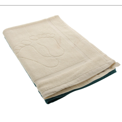 Ręcznik/dywanik łazienkowy stopki 50/70 krem