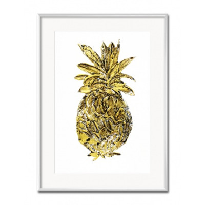 Obraz olejny ananas 31x41 cm G97436