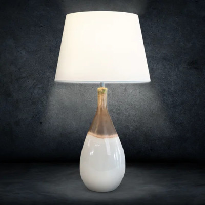 Lampa KATIA na ceramicznej podstawie 73 cm