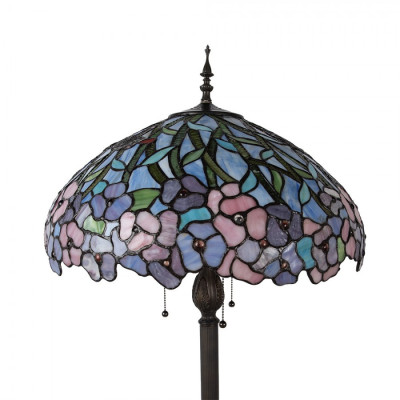 Lampa witrażowa Tiffany 165 cm Clayre&Eef 5LL-5453 Lampa witrażowa Tiffany 165 cm Clayre&Eef 5LL-5453