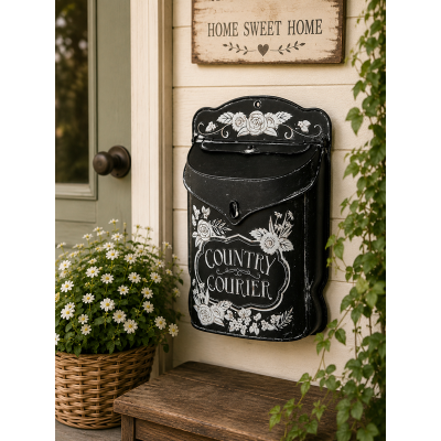 Skrzynka na listy Country Courier – 26 × 10 × 35 cm